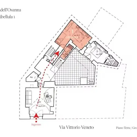 Dimora Dell'osanna לינה וארוחת בוקר 2*